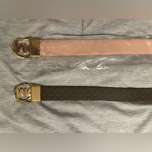 Michael Kors reversible belt, sold separately